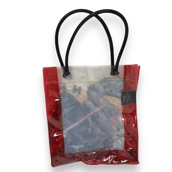 UPD Inc x STAR WARS The Force Awakens PVC Tote Bag Clear Poe & Ren - Picture 2 of 3